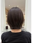 ナチュラルレイヤーショートボブ