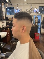 ブロートーキョーバーバーショップ 神田店(Bro Tokyo BARBERSHOP)&nbsp;震災スキンフェードスタイル