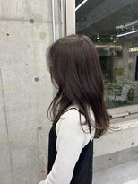 ディジョン(Dijon)&nbsp;韓国顔まわりレイヤーカットグレージュオリーブベージュブラウン