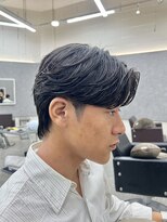 グロップ 町田(GLOP)&nbsp;簡単に出来る毛流れニュアンスパーマ/メンズパーマ