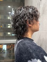 メンズアンダーバーホワイト 南海難波店(Men's _WHITE)&nbsp;ツイスパウルフ/メンズパーマ