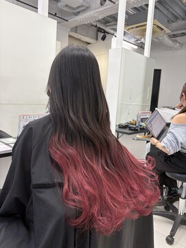 アライブ ハラジュク(ALIVE harajuku) ブリーチインナーバレイヤージュグラデーションカラー夕貴