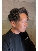 ワンワンオー バーバーショップ コンチネンタル(@110 BARBER SHOP continental)&nbsp;ツイストスパイラルパーマ