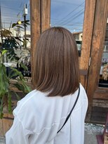 ヘアードレスビュー(hair dress V.I.E.W)&nbsp;ベージュ×ハイライトカラー