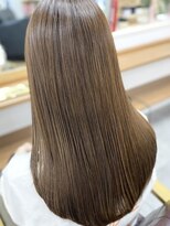 ランプ(Lamp) くびれレイヤー 白髪染め&白髪ぼかし/縮毛矯正と髪質改善