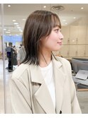 morio札幌 レイヤーボブ 札幌ボブ ベージュカラー