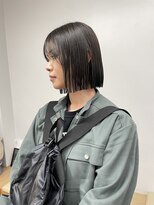 バド(bado)&nbsp;ぱつっとラインが魅力のbob cut