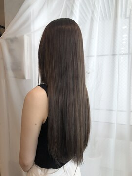 オースト ヘアー ステラ 新宿店(Aust hair Stella) RストレートRイルミナ透明感カラー