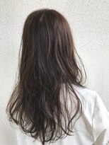 ヘアデザイン エソラ(hair design esora) アッシュグレージュエアリーレイヤーロング（ブリーチなし）