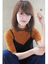 ヘアーアンドメイク シーク 吉祥寺(HAIR&MAKE SeeK) ツヤ感×肩下ロブ【seek吉祥寺】