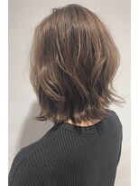 レセ 南柏店(Laissez)&nbsp;外ハネボブ グレージュ/くびれシルエット/抜け感【レセ南柏店】