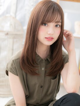 カバーヘア 上尾西口店(COVER HAIR) 透け感斜めバング♪前下がり小顔ワンカールa上尾20代30代40代!