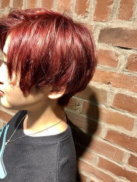 ラウンジ ヘアアンドグルーミング(Lounge HAIR&GROOMING) 情熱のトマトカラー