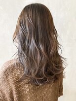 アイティー バイ アルバム 中野店(IT by ALBUM)&nbsp;シアベージュ_セミウェットウェーブオリーブカラー_ba307573