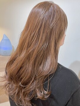 ヘアーメイクオズ(hair make O/S) ヘアメイクオズ&金あゆみ オレンジベージュ