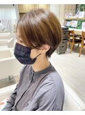 耳掛けナチュラルショート♪