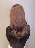 20代30代40代ダスティーピンクツヤ髪美肌