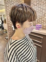 ヘアーアンドメイク ビス(HAIR&MAKE bis)&nbsp;オシャレ☆ブリティッシュショート☆ももこ