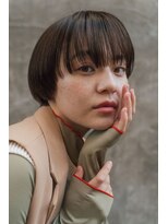 ガレージ バイ グリーン 原宿 表参道(Garage by green)&nbsp;【loki】ダークモカ×マッシュショート