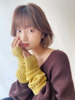 ケーツー心斎橋 クイーンズガーデン バイ ケーツー(K two QUEEN'S GARDEN by K two)&nbsp;韓国風外はねタンバルモリ*インナーカラー*イヤリングカラー2