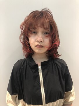 インビテーション 名古屋(invitation) ウルフカット、レイヤーカット