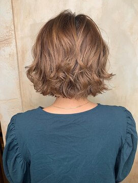 ニスル 町田店(NISURU) 似合わせカット/大人ガーリー/ダークアッシュ/着物/町田/町田駅