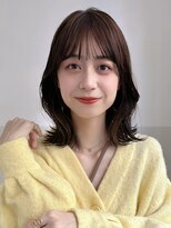 ポーチバイハニー オモテサンドウ(PORCH by HONEY omotesando)&nbsp;大人可愛い20代30代40代小顔くびれレイヤーボブ×ラテベージュ