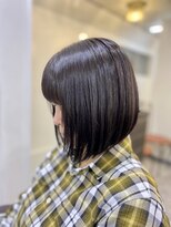 ソイクフ 四条大宮店(SOY-KUFU)&nbsp;大人可愛い20代30代40代似合わせカットイメチェン前下がりボブ
