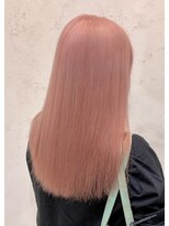 ディーン 名駅店(DEAN)&nbsp;ダブルカラー ブリーチカラー ピンク ピンクカラー ペールピンク