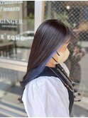 ネイビーイヤリングカラー*