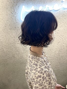 メルシー(merci.) ショートボブパーマ