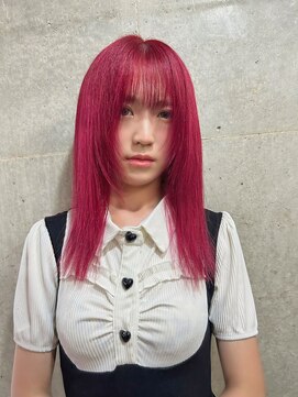 ヘアーデザイン アルエ(HAIR×design ARUE) 深めRED