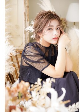 ヘアセットサロンシャルメ 梅田店(Hair Make Salon CHARMER) 《ヘアセット》大人かわいい定番のシニヨンスタイル