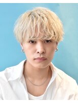 オーシャントーキョー 渋谷(OCEAN TOKYO)&nbsp;無造作マッシュハイトーンツーブロック