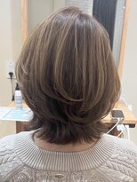 オーストヘアー リュウール(Aust hair Lueur) イメチェンウルフカット×ミルクチョコレートハイライト
