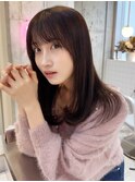 韓国風前髪×レイヤーカット【髪質改善/仙台/レイヤーカット】