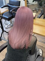 ニコ トウキョウ 渋谷(nico TOKYO)&nbsp;ピンクベージュ/髪質改善/ダブルカラー/ケアブリーチ/10代20代