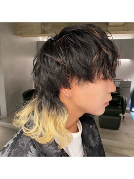 リール(rire) rireニュアンスパーマカルマパーマベリーショートダークアッシュ