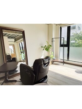 【自由が丘2分】たった1席のプライベートサロン。美容室が苦手な方も初来店で居眠りする心地よさが好評♪