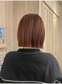 切りっぱなしボブ