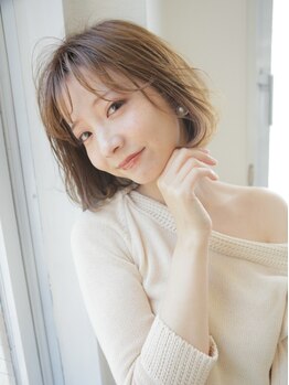 アトリエココ ハナレ(atelierCOCO HANARE)の写真/【人気No.1＊】カット＋カラー＋プレミアム髪質改善のフルコースがおすすめ♪縮毛矯正なしで憧れの絹髪に