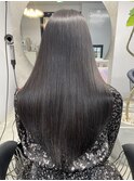 ★小顔前髪ワンカールレイヤーカット黒髪ネビージュボブルフ