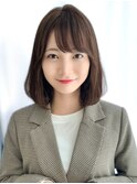 【F】ナチュラルかわいいワンカールくすみベージュ