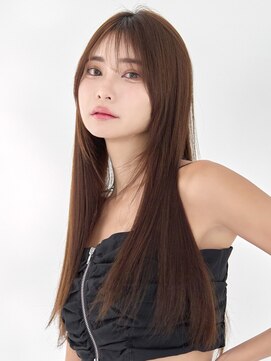 オーバーヘアー 長岡京店(over hair) 【over hair】ストレート×レイヤー×髪質改善トリートメント