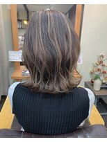 ガルボ ヘアー(garbo hair) オトナ女子 10代 20代 30代 ハイライト 外国人風カラー