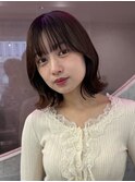 くびれボブ/グレージュ
