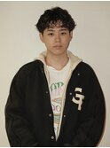 メンズパーマ/ピンパーマ/メンズショート/スパイキーショート