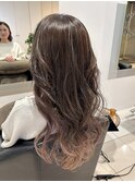 ハイライト×ラベンダー