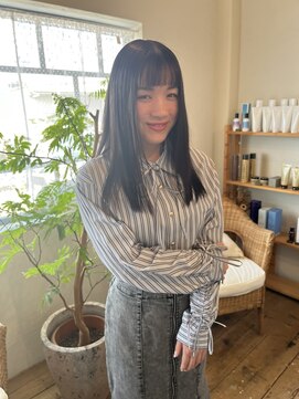 リオール(hair relaxation Re'all) 【倉島春名】似合わせ前髪メンテナンスカット