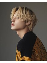 エヌプラスリタ 近鉄八尾(N+lita)&nbsp;韓国マッシュ スペインカール スパイキーショートブルーブラック